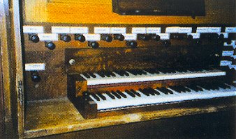 Claviers de l'orgue